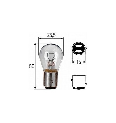 LAMPARA 2 POLOS 21W/5W