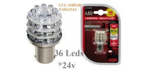 Lampara 36Leds AMBAR 24V