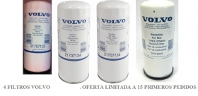 4 FILTROS VOLVOS FH/FM