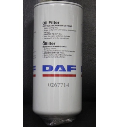 FILTRO ACEITE DAF 0267714