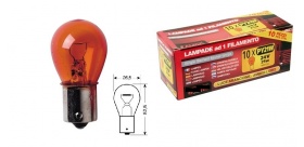 10 LAMPARAS NARANJA 21W 24V