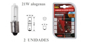 2 Lamparas H21W alogena 24v