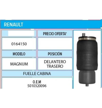 SUSPENSION CABINA RENAULT DEL