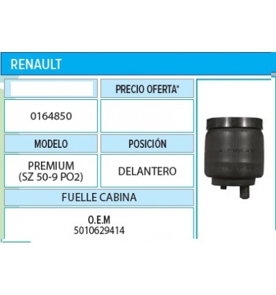 Amortiguador cabina PREMIUM DXI