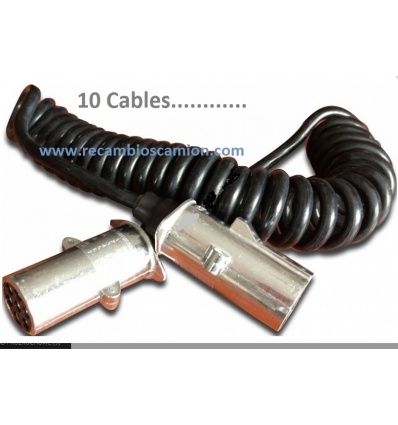 10 Cables 7 polos EuropeoTipo N