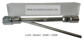 LLAVE RUEDAS MANUAL 32/33mm.