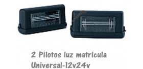 2 PILOTOS LUZ MATRICULA