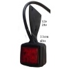 Piloto colgante rojo blanco leds