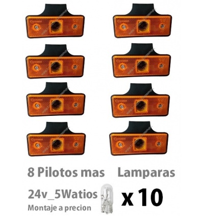 LOTE PILOTOS LAMPARAS