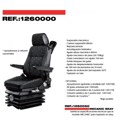 ASIENTO CAMION