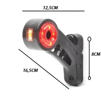 PILOTO 21 LEDS /24V 12,5CM