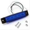 PILOTO 6 LEDS AZUL 24V/12V