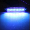 PILOTO 6 LEDS AZUL 24V/12V