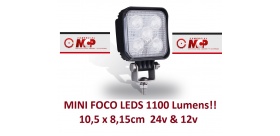 MINI FOCO LEDS 24V/12V 1100 Lumens!!!