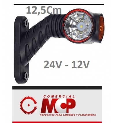 PILOTO LEDS 12,5CM-24V-12V