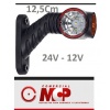 PILOTO LEDS 12,5CM-24V-12V