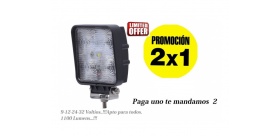  2 x 1 FOCO LEDS 12/24V ARTICULADO