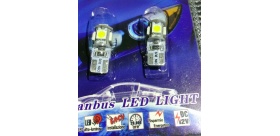 BOMBILLAS 12V-5LEDS T10