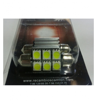 LAMPARAS 6 LEDS 24V 