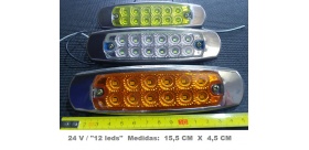 PILOTO 12 leds 24V/12V