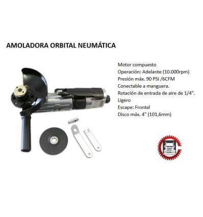 AMOLADORA NEUMATICA ORBITAL