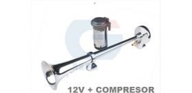 BOCINA 12V CON COMPRESOR