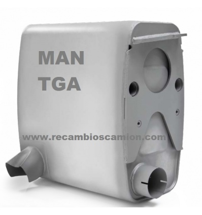 SILENCIOSO CAMION MAN TGA