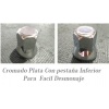 CUBRETUERCAS CROMADO PLASTICO