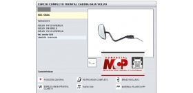 RETROVISOR FRONTAL VOLVO 