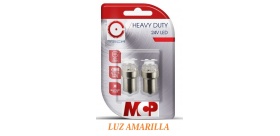 LAMPARAS LUZ NARANJA LED 24V