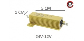 RESISTENCIA LUCES LEDS 24V