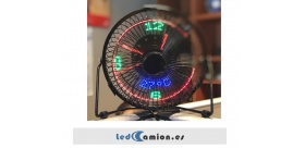 VENTILADOR USB RELOJ