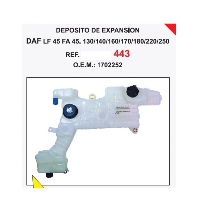 Deposito Anticongelante DAF / VOLVO