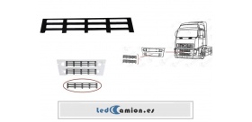 REJILLA EXTERIOR VOLVO PLASTICO