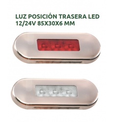 PILOTOS LEDS 24V-12V INOX