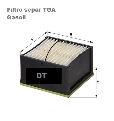 FILTRO MAN TGA SEPAR