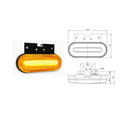 PILOTO LATERAL LEDS