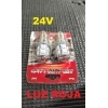 2 LAMPARAS 24V LUZ ROJA LEDS SMD