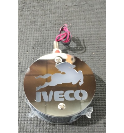 2 PILOTOS ACERO INOX LED IVECO PEGASO 2 LUCES ROJO-BLANCO