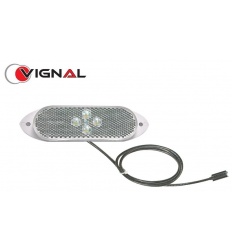 PILOTO FRONTAL LED 24V CABLE 1,5M