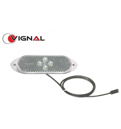 PILOTO FRONTAL LED 24V CABLE 1,5M