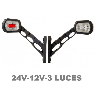 PILOTO ANCHURA 3 LUCES LEDS IP68