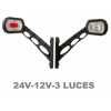 PILOTO ANCHURA 3 LUCES LEDS IP68