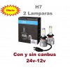 ESTUCHE 2 LAMPARAS LEDS-H7-CANBUS 12V-24V-32V M-TECH EUROPA