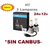 ESTUCHE 2 LAMPARAS LEDS-H7-CANBUS 12V-24V-32V M-TECH EUROPA