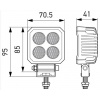 FOCO LED CUADRADO 12/24V 24W - HELLA