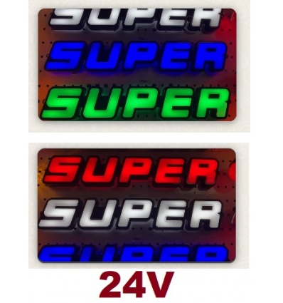 LUMINOSO SUPER - GRANDE 43 CM 24V LED-NEON - PROXIMAMENTE