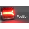 2 PILOTOS TRASEROS 4 FUNCIONES-LEDS-12/24V-34 LEDS