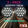 2 FOCOS SUPER POTENTES 7480 Lumens !!! - 2 FUNCIONES