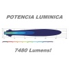 2 FOCOS SUPER POTENTES 7480 Lumens !!! - 2 FUNCIONES